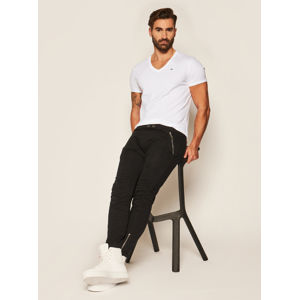 Tommy Jeans pánské bílé tričko - XL (100)
